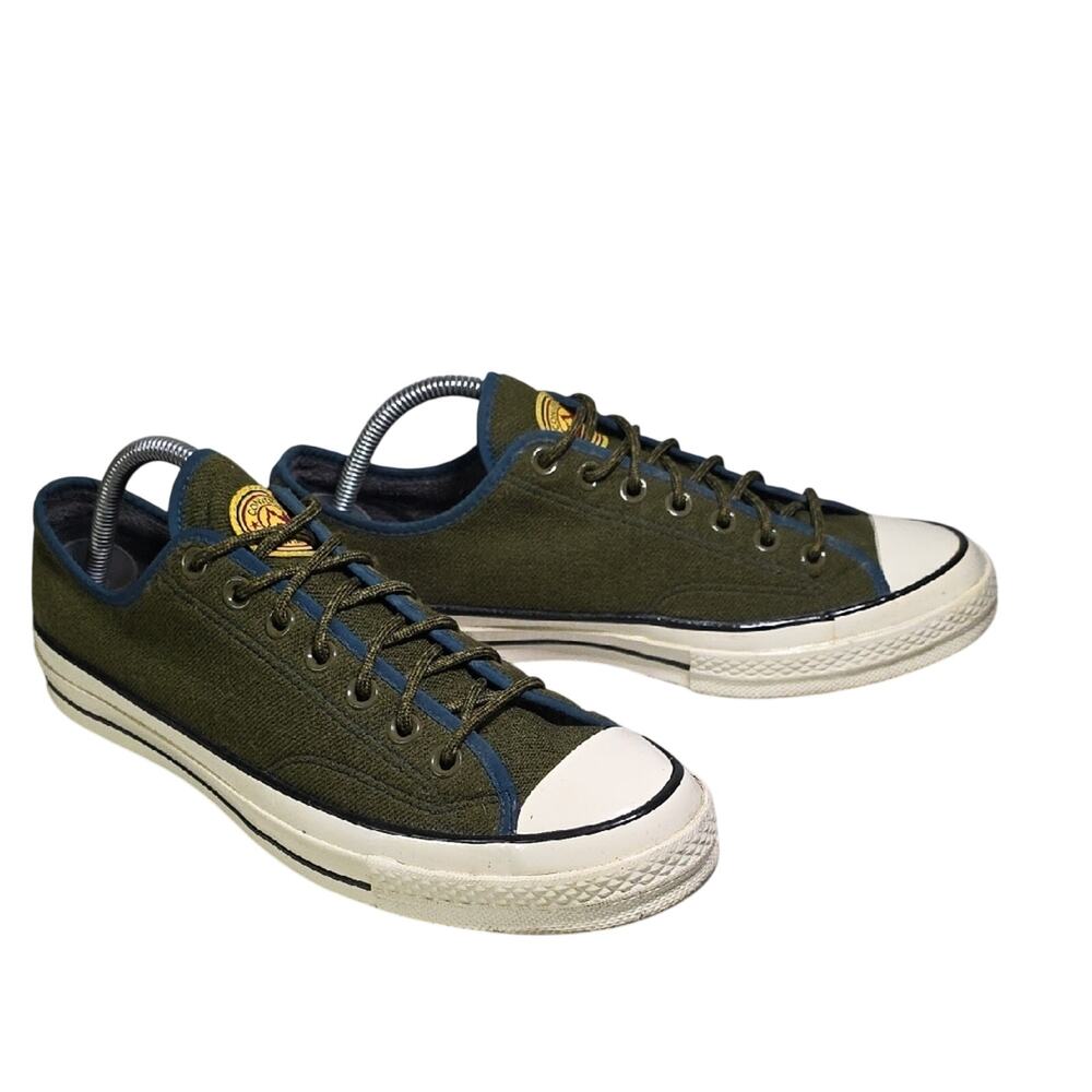 Converse Chuck 70 Archival Terry Ox Mountain Club Low Sneakers Olive Green Men 9